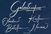 Mine Signature handwritten Font, a Handwritten Font by Tanondesign (Thumbnail 2 of 6)