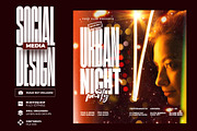 social media post design for party, a Social Media Template by graphic bakers (Thumbnail 1 of 2)