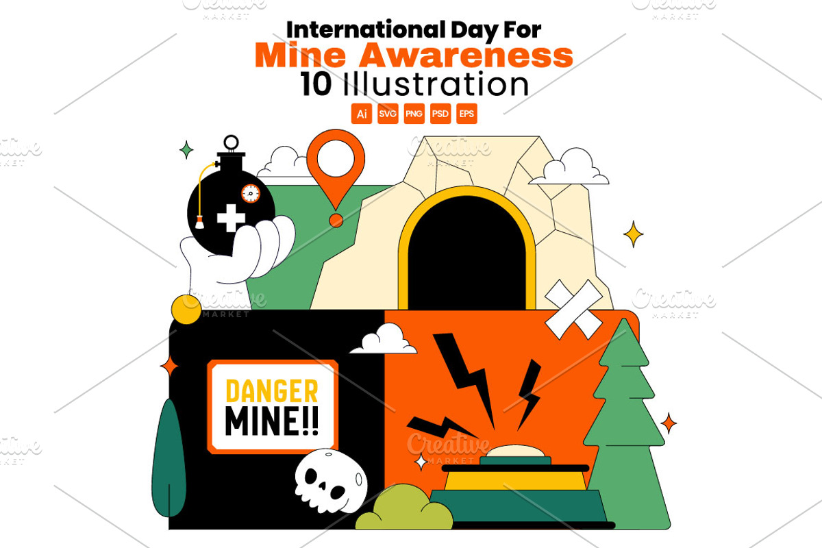 10 Day For Mine Awareness, an Illustration by denayunebgt (Photo 1 of 4)