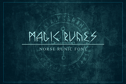 Magic Runes - Norse Runic Font, a Symbol Font by Eunkyung Art