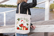 Christmas Silly Goose Floral Boho, an Illustration by DreamPrint404 (Thumbnail 4 of 4)
