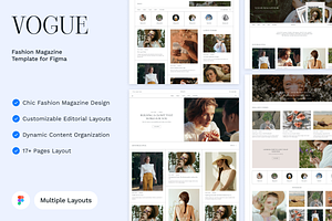 Vogue - Fashion Magazine Template