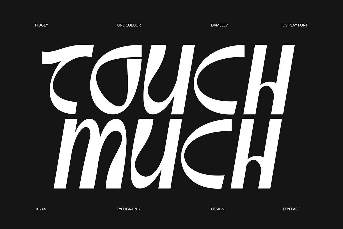 Pidgey, a Sans Serif Font by Damelev (Photo 2 of 9)