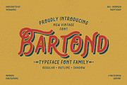Bartond Typeface - On Sale!, a Handwritten Font by Wortfice (Thumbnail 1 of 9)