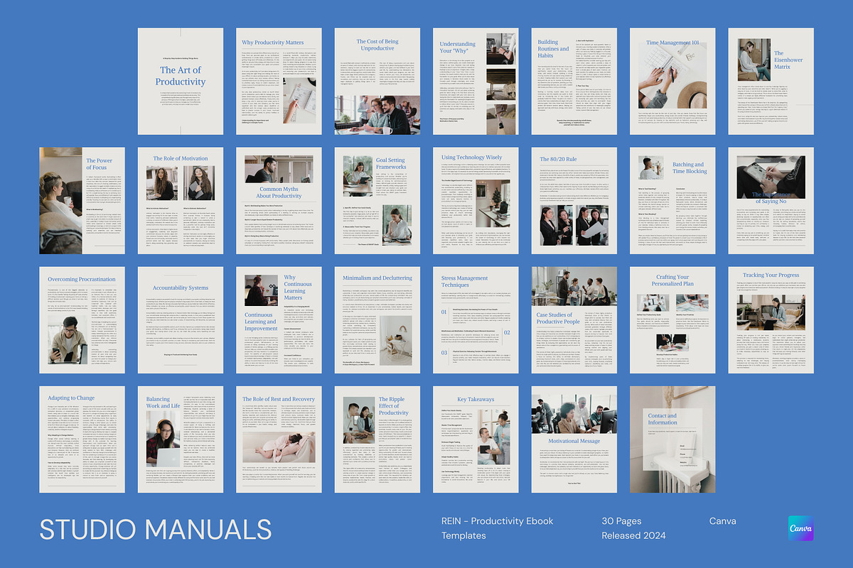 REIN – Productivity Ebook Template, a Social Media Template by Studio Manuals (Photo 8 of 8)