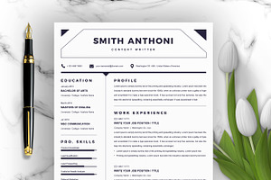 Simple Clean Word Resume Template