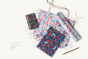 Oriental Dreams patterns, a Pattern Graphic by Piñata (Thumbnail 7 of 17)