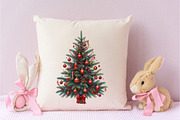 Christmas tree Png, an Illustration by Designking (Thumbnail 3 of 4)