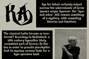 Hammergod Blackletter, a Blackletter Font by TypeClassHeroes (Thumbnail 9 of 16)