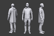 Lowpoly People Casual Pack Volume 8, a Characters & Person 3D Model by Kanistra Studio (Thumbnail 6 of 9)