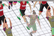 Football Women, a Characters & Person 3D Model by Studio Ochi (Thumbnail 8 of 10)