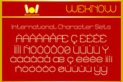 The Silk road font, a Sans Serif Font by weknow (Thumbnail 8 of 8)