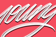 Young Vegas Hand Lettering Brushes, a Brush Add-On by IIAspire (Thumbnail 10 of 14)