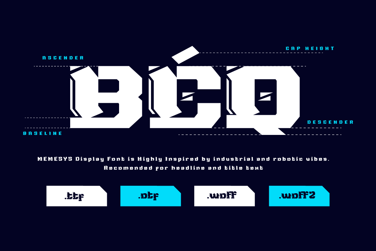 NAXMOS | Futuristic Font, a Font by twinstd (Photo 3 of 12)