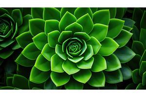 plant green texture background ai, a Nature Photo by pikepicture