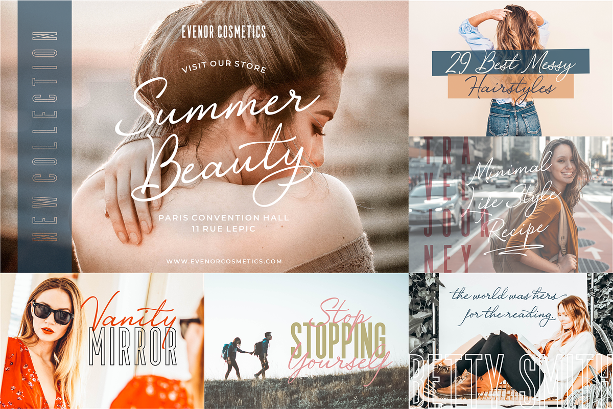 Romantic & Beauty Signature Bundle, a Script Font by 50Fox (Photo 22 of 25)