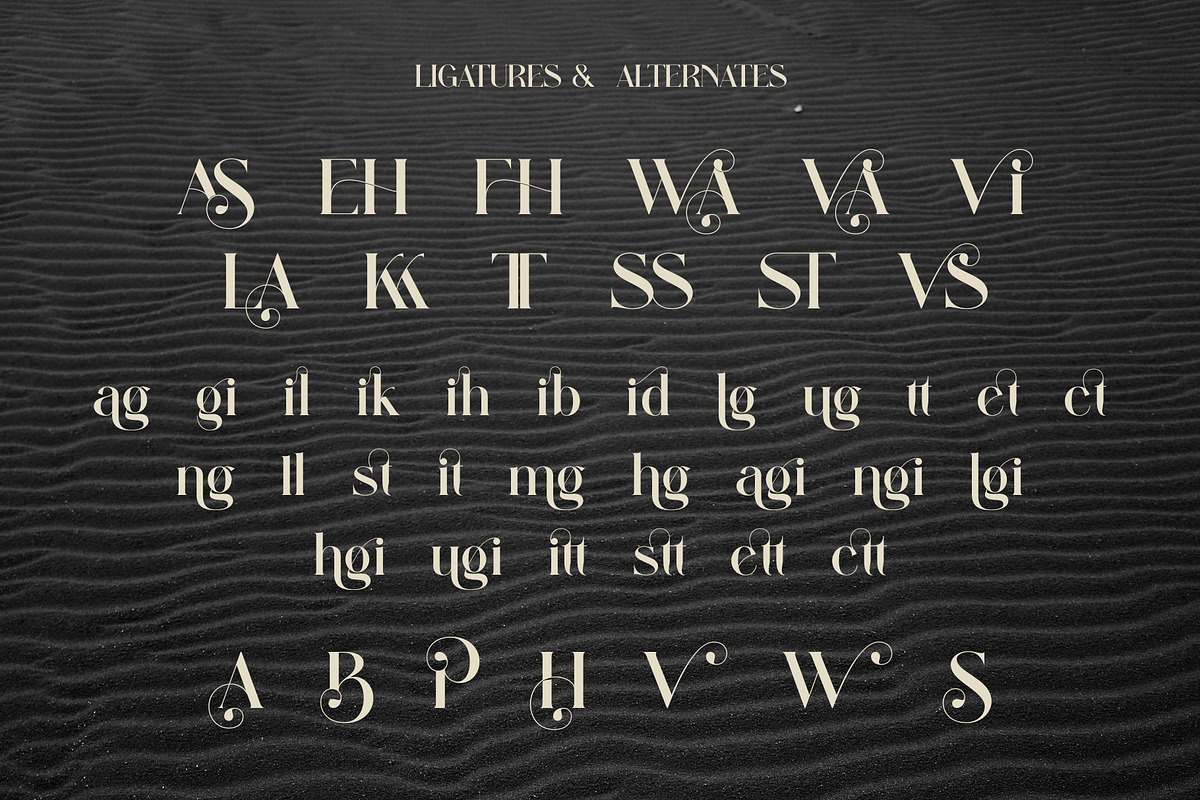 Aiditten Elegant Serif, a Serif Font by Alfinart (Photo 10 of 10)