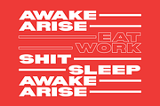 Bernoru Sans Font Family, a Sans Serif Font by grahampaterson (Thumbnail 9 of 14)