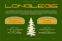 LONGLEGS - Retro Handdrawn Typeface