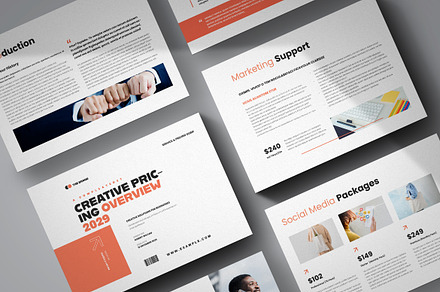 Services & Pricing Guide Landscape