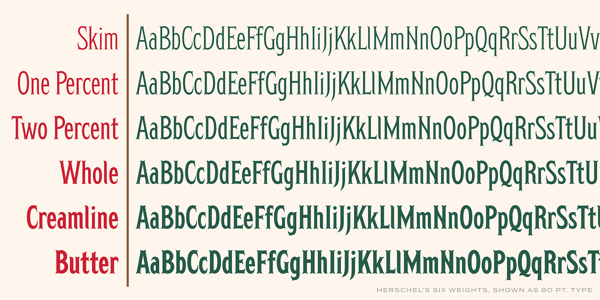 Herschel, a Serif Font by Tried & True Supply Co. (Photo 4 of 16)