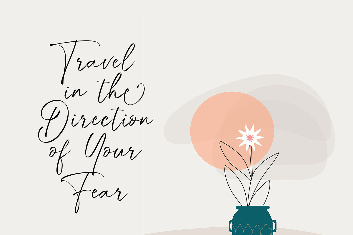 Fountain Script, a Script Font by moriztype (Photo 6 of 6)