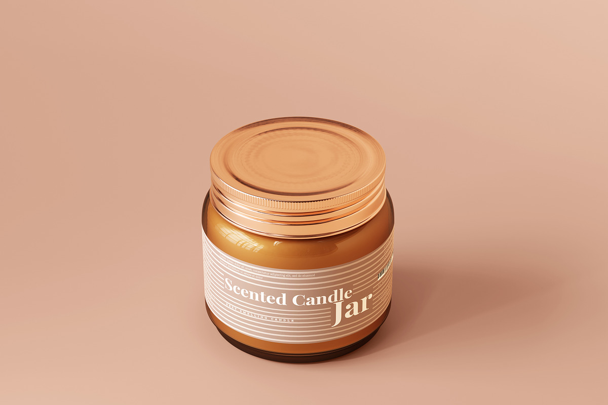 Amber Glass Candle Mockup Bundle, a Packaging Mockup by pmvch (Photo 51 of 135)