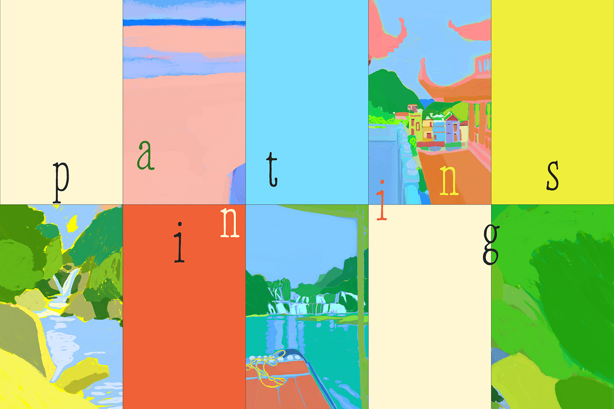 Paintings Inspired by Vietnam, an Illustration by Studio Funshop by Kelli (Photo 6 of 9)