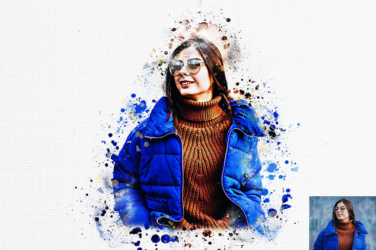 Paint Splatter Effect Ps Action, an Action Add-On by Studio Retouch (Photo 17 of 17)