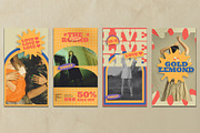 Back to 90's Instagram Templates, a Social Media Template by Azruca (Thumbnail 3 of 9)