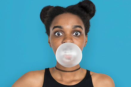 African descent woman portrait featuring expression, studio, and person, a Person Photo by rawpixel
