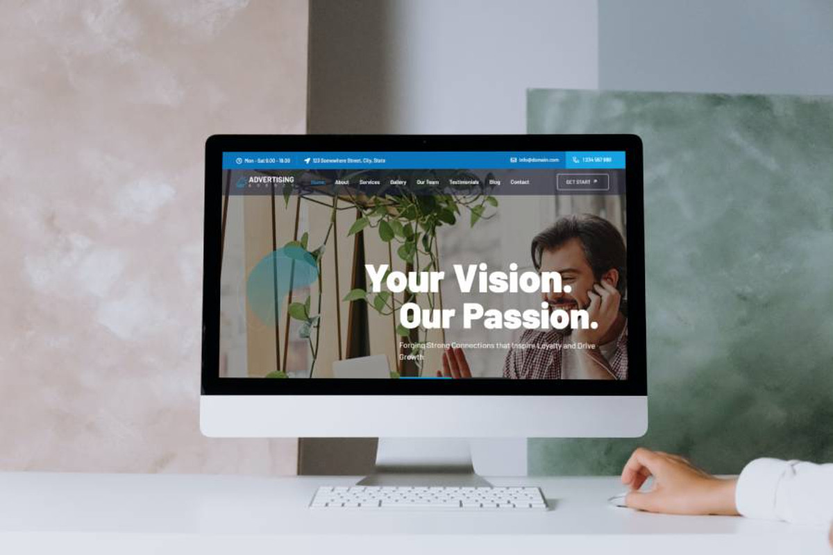 Advertising Agency WordPress Theme preview 3