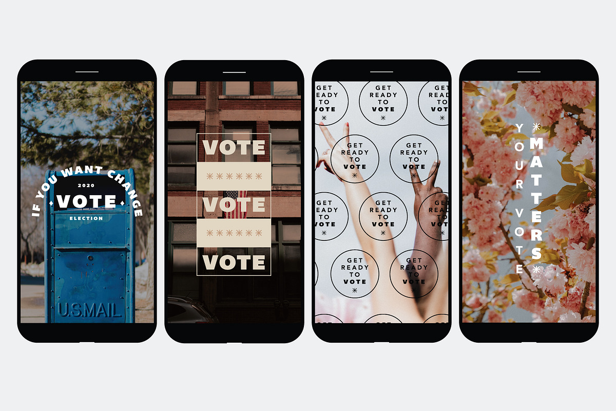 Voting Badges, an Illustration by Mere Hunter (Photo 2 of 4)