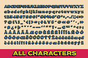 CS Garth 3D, a Sans Serif Font by Craft Supply Co. (Thumbnail 8 of 8)