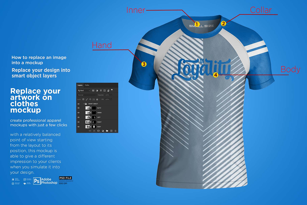 Men's Raglan T-Shirt Short Mockup, a Hoody Mockup by Nanggroe Scripting (Photo 3 of 7)