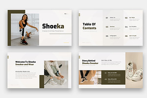 Shoeka - Sneaker Google Slides