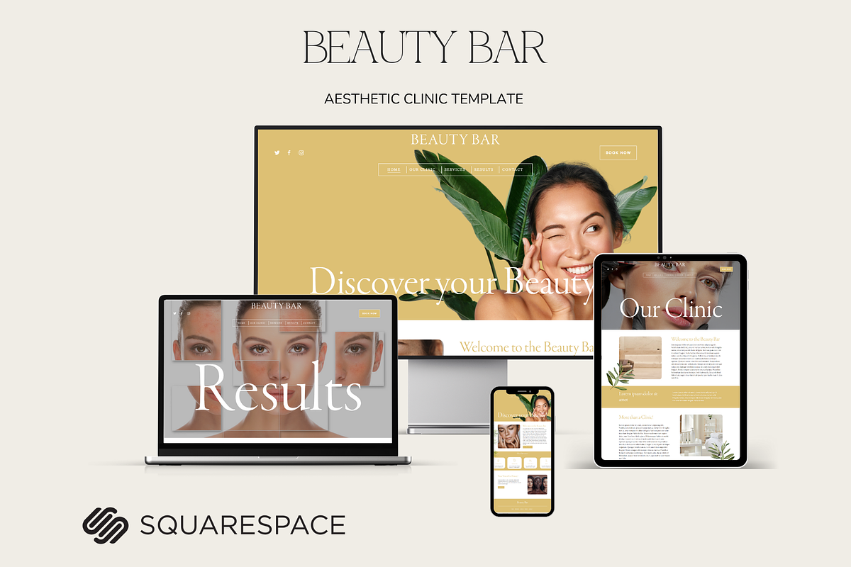 Skincare Squarespace 7.1 Template, a Squarespace Template by Beliveart (Photo 2 of 5)
