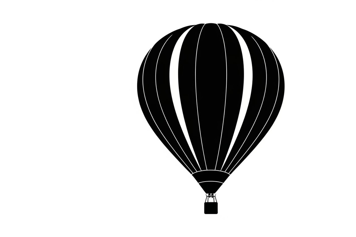 hot air balloon silhouettes, an Illustration by Amazin_art (Photo 25 of 31)