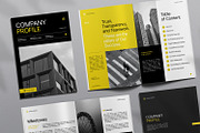 Company Profile Brochure Template, a Brochure Template by Portocraft (Thumbnail 5 of 6)