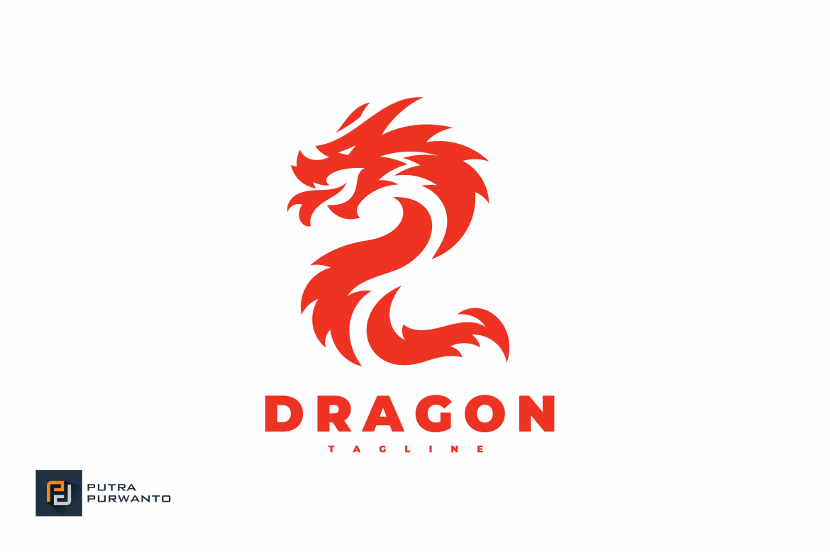 Red Dragon Mascot Logo Design, a Branding & Logo Template by putra_purwanto