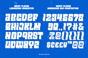 Heavy Plavon Font, a Sans Serif Font by Rasiorise Studio (Thumbnail 5 of 12)
