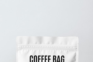 Small Coffee Bag Mockup
