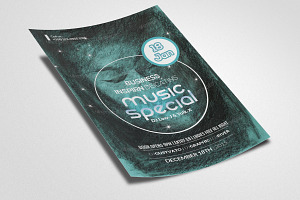 Electro & Futuristic Flyer Template