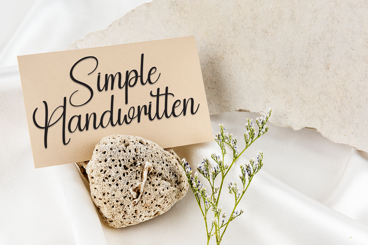 Stayland | Script Font, a Handwritten Font by Scratchones (Photo 5 of 9)