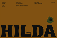 Hilda Typeface