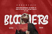 Bleuters Mocren Handmade Display, a Handwritten Font by Maulana Creative (Thumbnail 5 of 8)