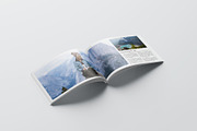 Travel Magazine Template Landscape, a Magazine Template by GoldenGrid Studio (Thumbnail 5 of 10)