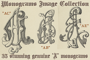 Monocracy Vintage Monograms A