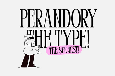 Perandory - Display Type, a Serif Font by Kulturë Type