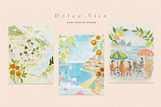 Whimsy Dolce Vita Watercolor Frames, an Object Graphic by Laras Wonderland (Thumbnail 12 of 14)